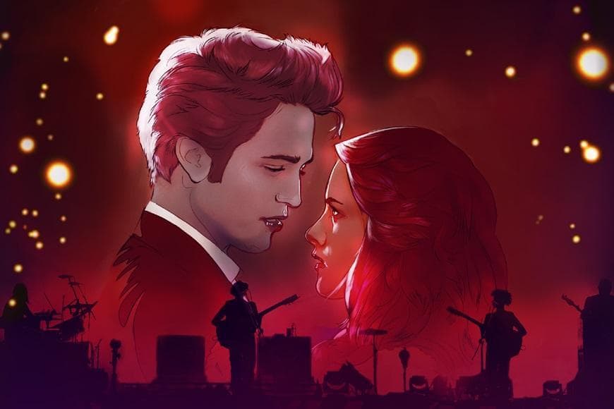 Animation of Bella and Edward